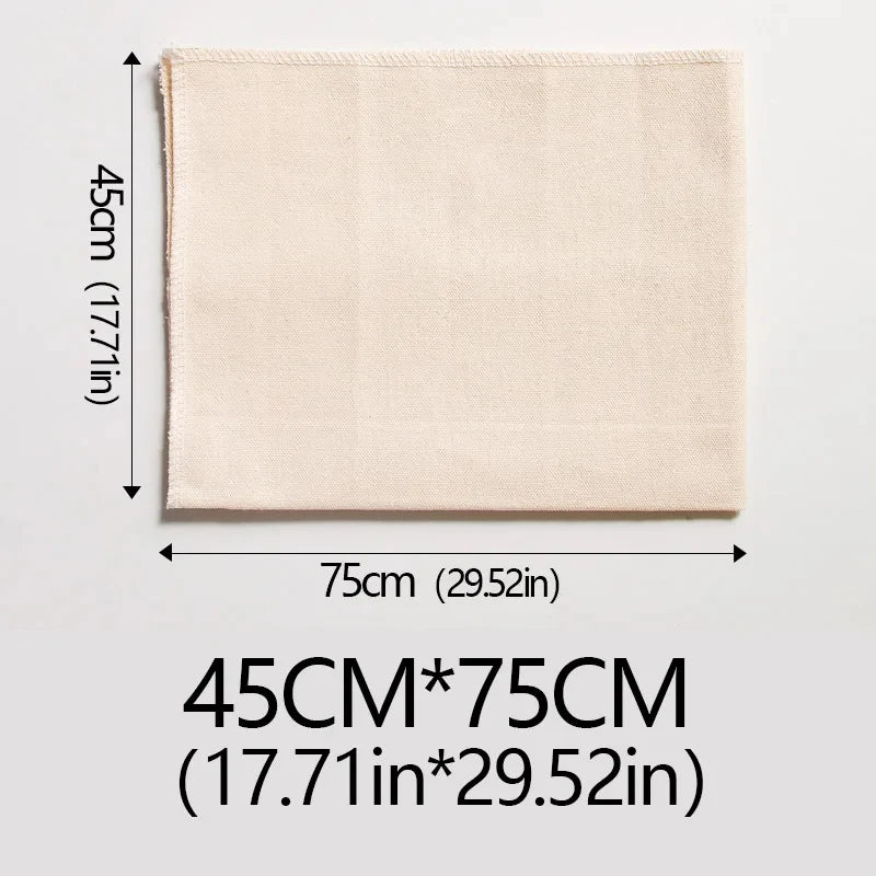 Linen Dough Fermented Cloth Dough Bakers Pans Dough Couche Pastry Proofing Cloth Baking French Bread Kitchen Tools