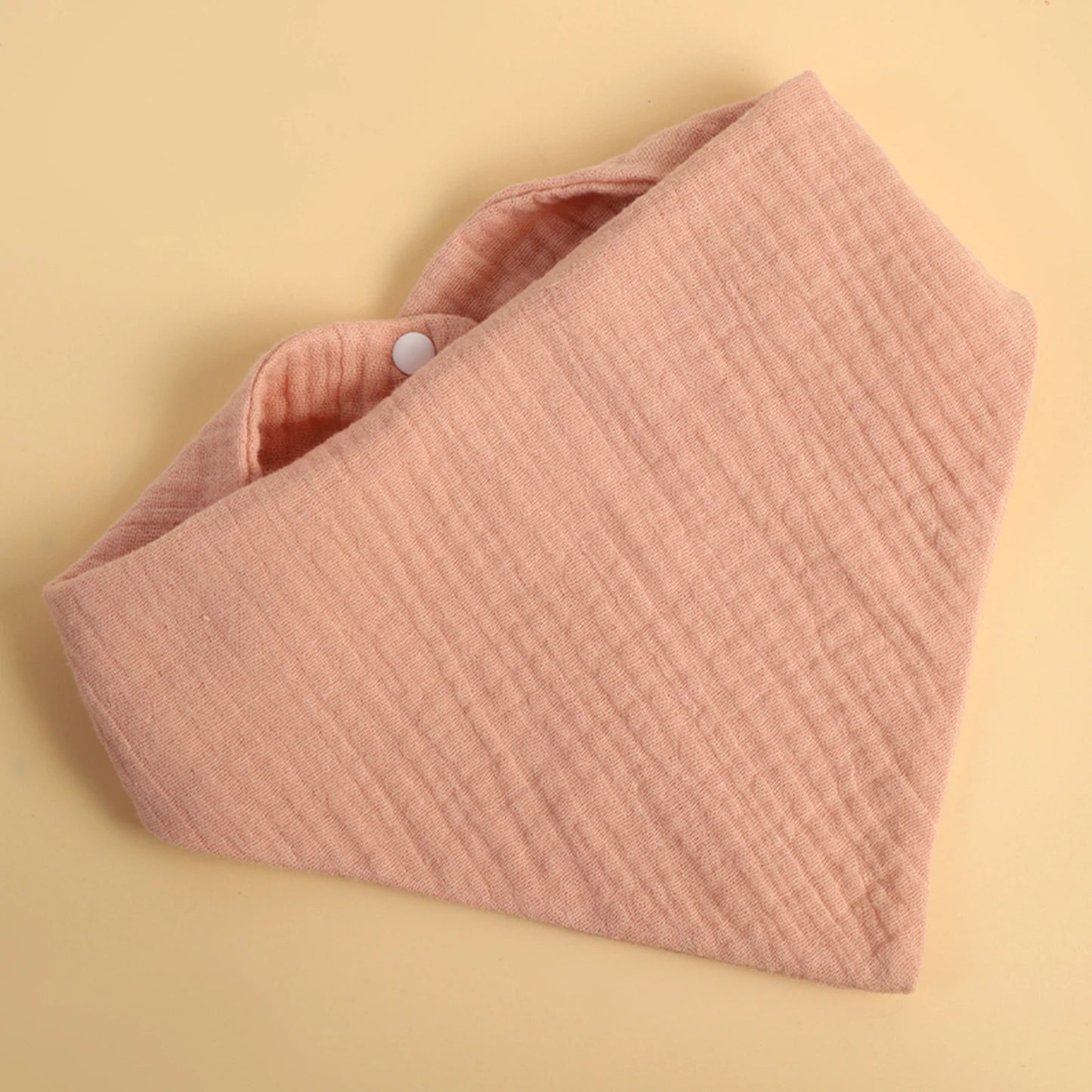 INSULAR Infant Cotton Bibs Newborn Triangle Scarf Feeding Saliva Towels Baby Waterproof Pinny Bandana Burp Shower Cloth 4 Layers