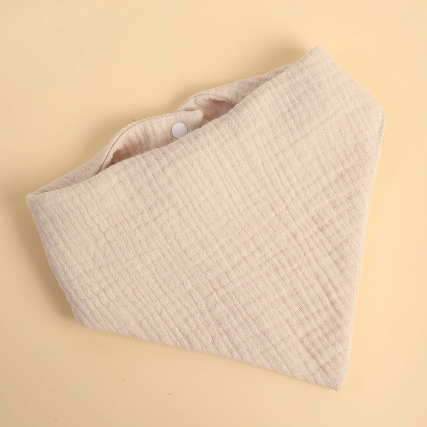 INSULAR Infant Cotton Bibs Newborn Triangle Scarf Feeding Saliva Towels Baby Waterproof Pinny Bandana Burp Shower Cloth 4 Layers
